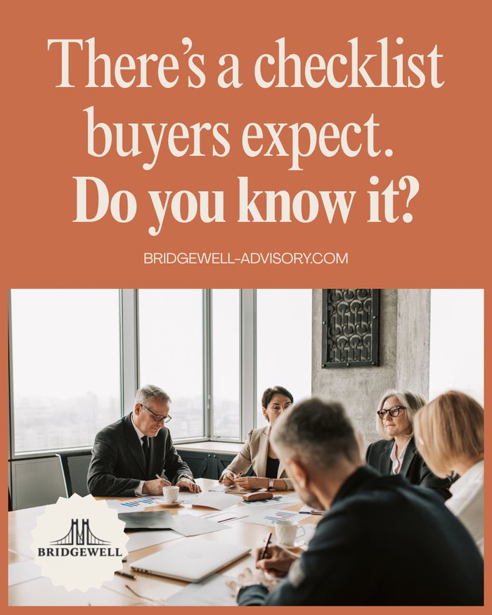 There’s A Checklist Buyers Expect. Do You Know It?